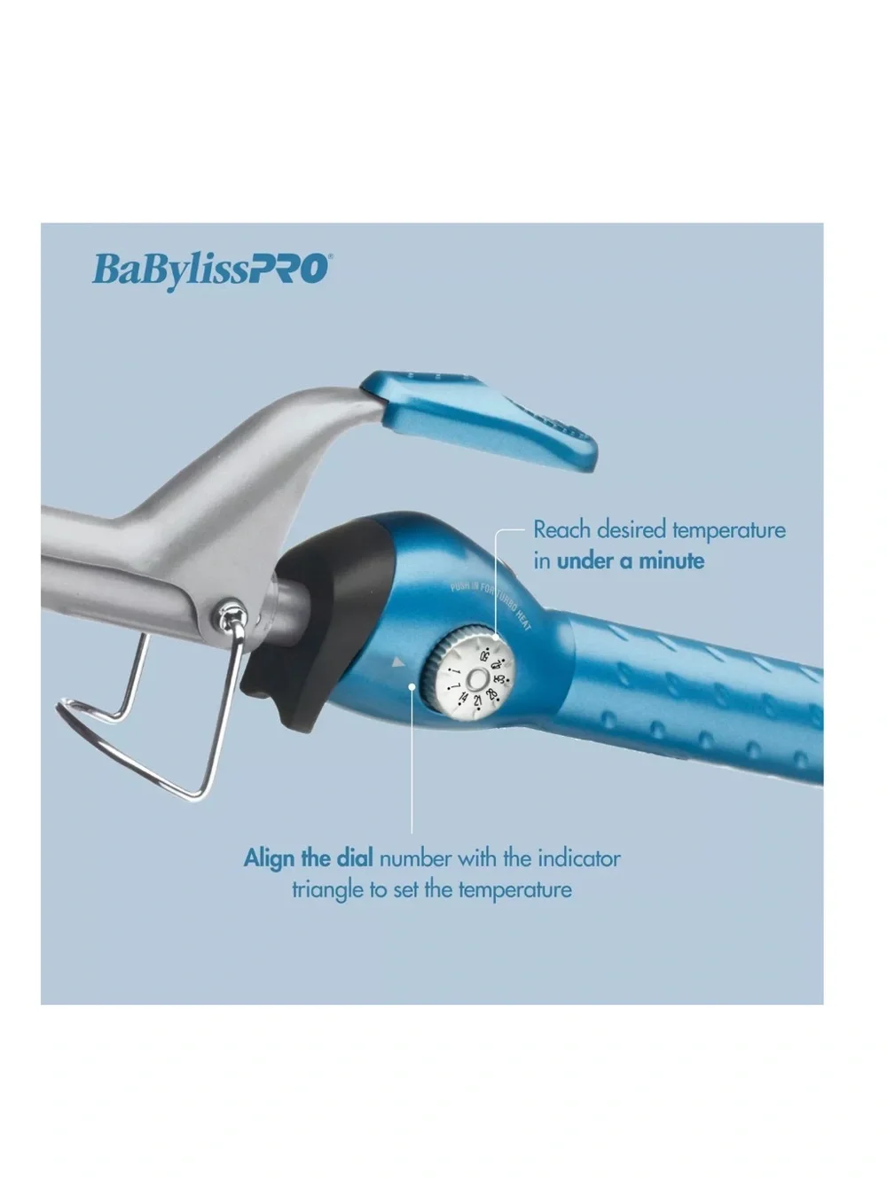 Babyliss Pro 1” Nano Titanium Curling Iron NIB!